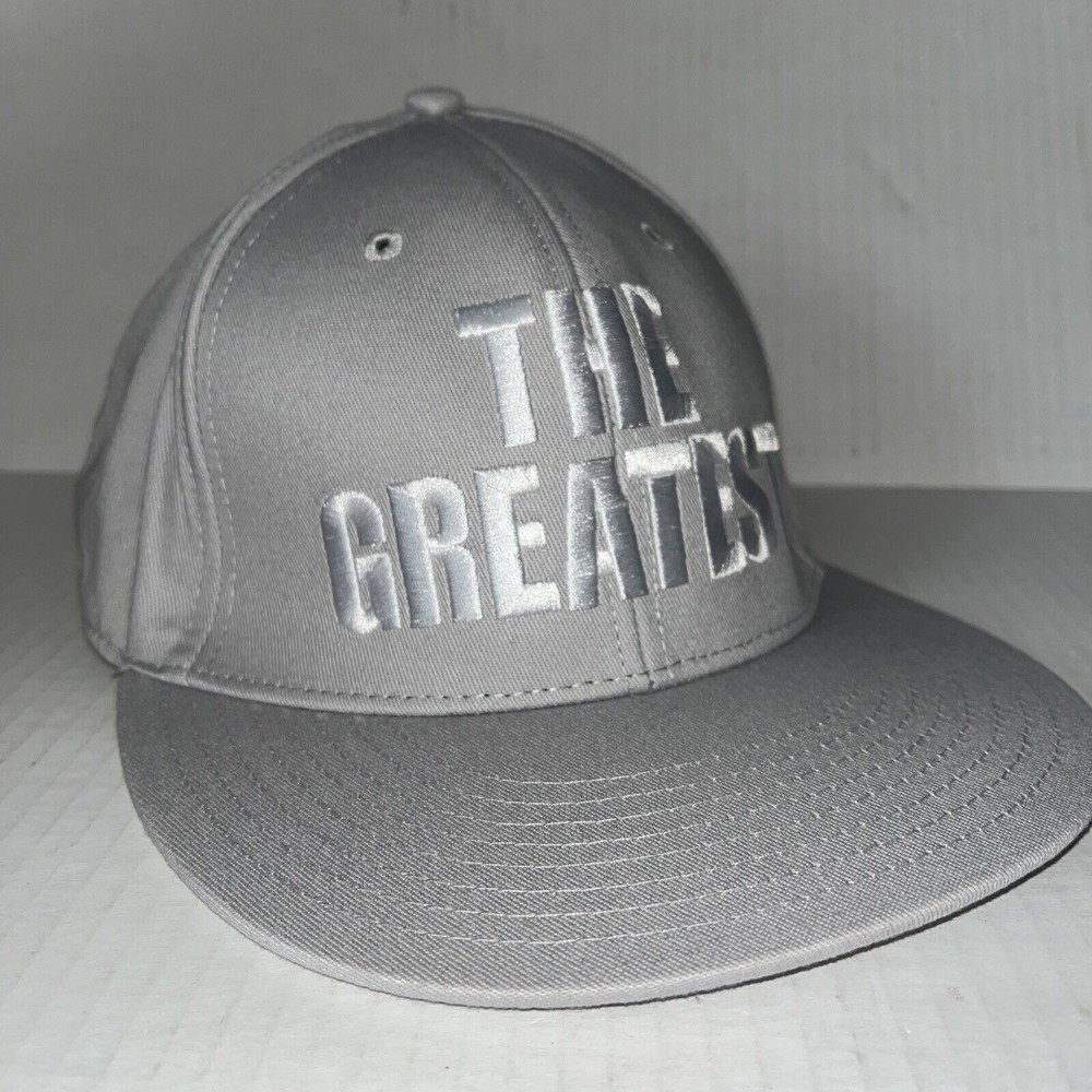 Forever 21 THE GREATEST SnapBack Hat Cap Adult Adjustable Gray Mens Fashion NWT